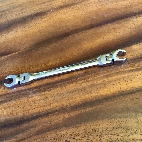 Mastercraft Flex Head Flare Nut Wrench - 3/8” X 7/16” - Picture 6 of 9